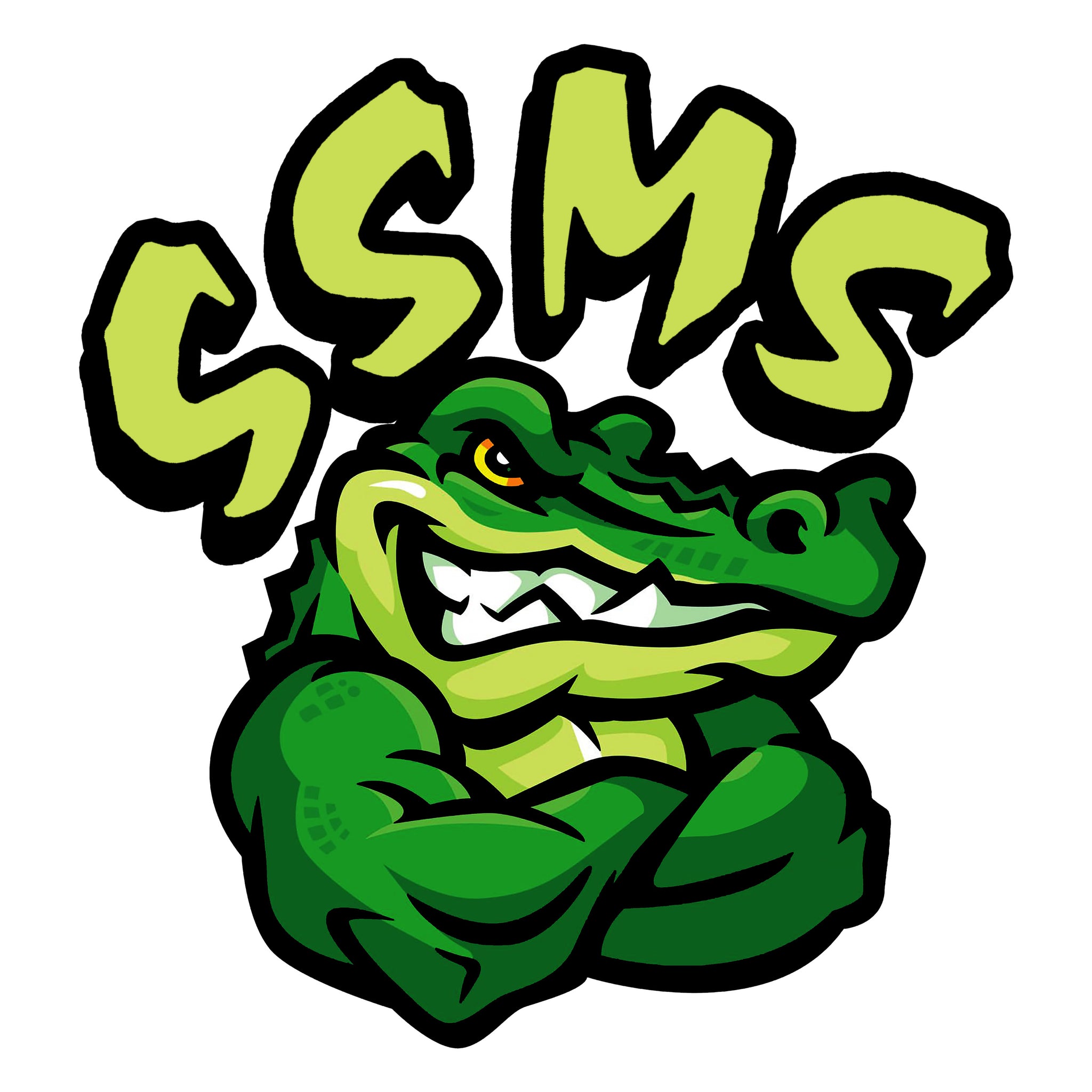 SSMS 3x3 Gator logo